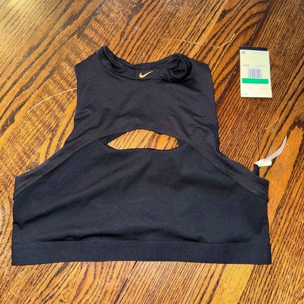 NWT Nike Indy Mini Mock-Neck Light Support Bra - Picture 3 of 6
